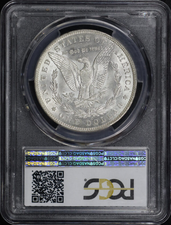 Reverse of this 1885-O Morgan Dollar PCGS MS-65