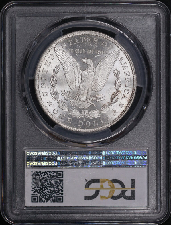 Reverse of this 1885-S Morgan Dollar PCGS MS-63