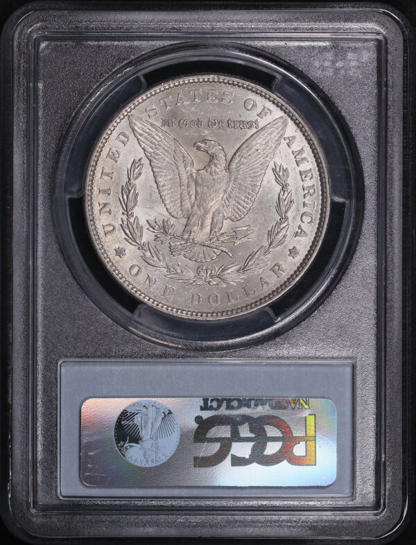 Reverse of this 1886 Morgan Dollar PCGS AU-58