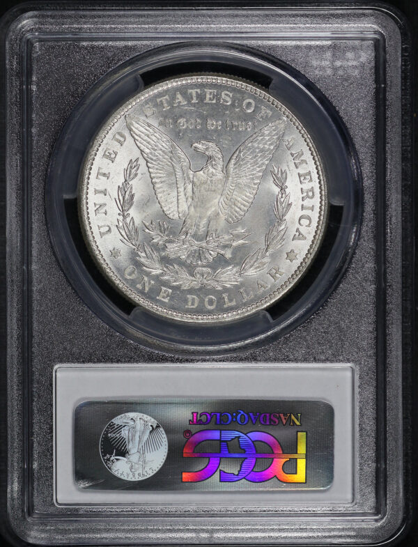 Reverse of this 1886 Morgan Dollar PCGS MS-63