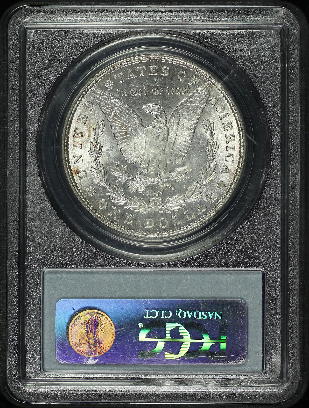 Reverse of this 1886 Morgan Dollar PCGS MS-64