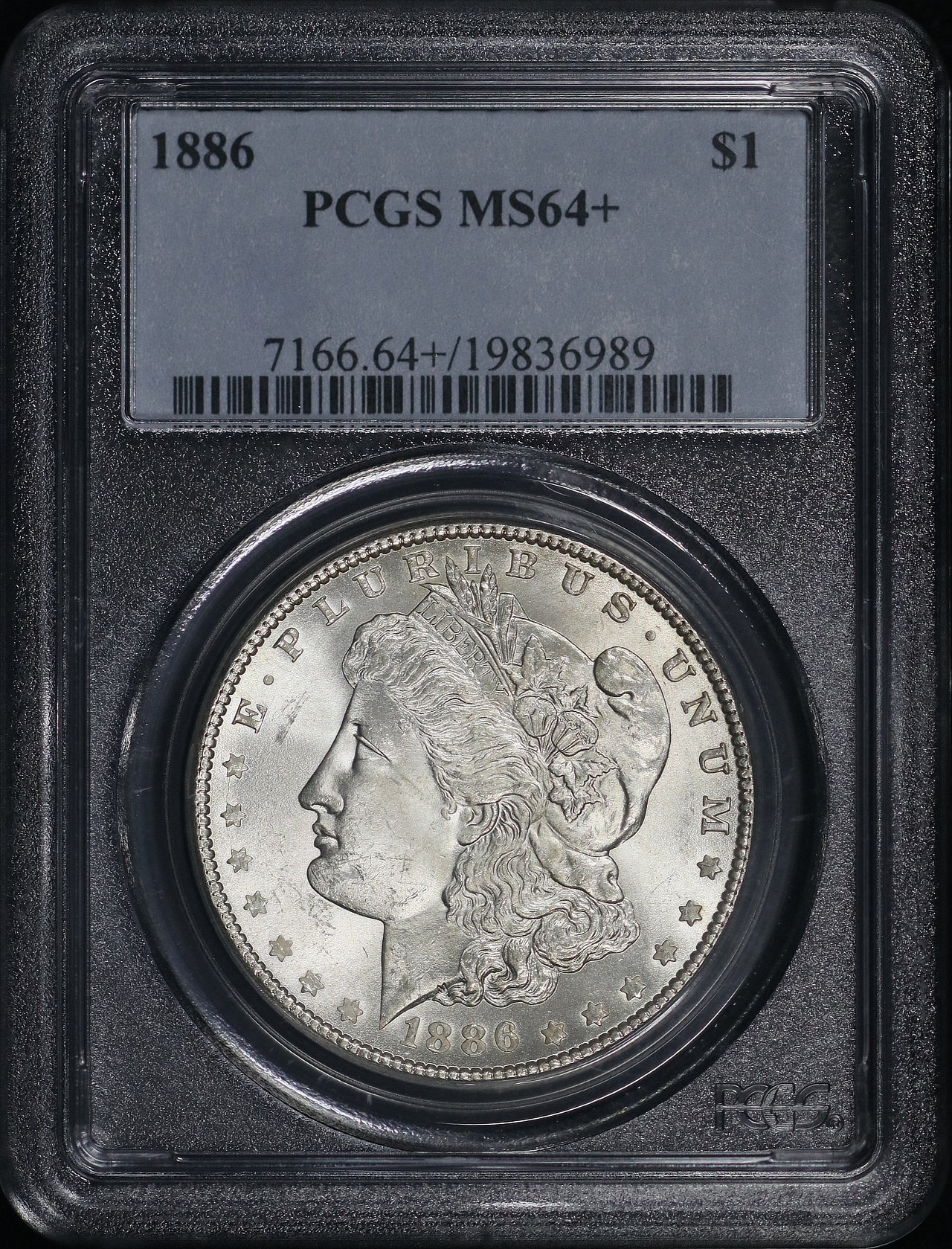 1886 Morgan Dollar PCGS MS-64+ | Northern Nevada Coin