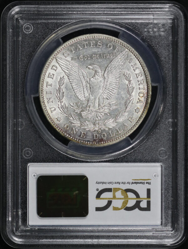 Reverse of this 1886-O Morgan Dollar PCGS AU-55