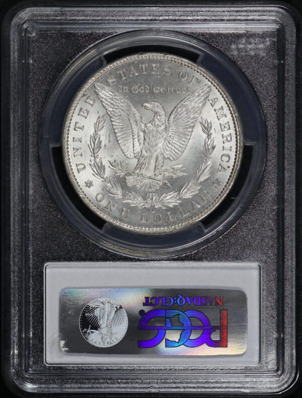 Reverse of this 1886-O Morgan Dollar PCGS MS-62