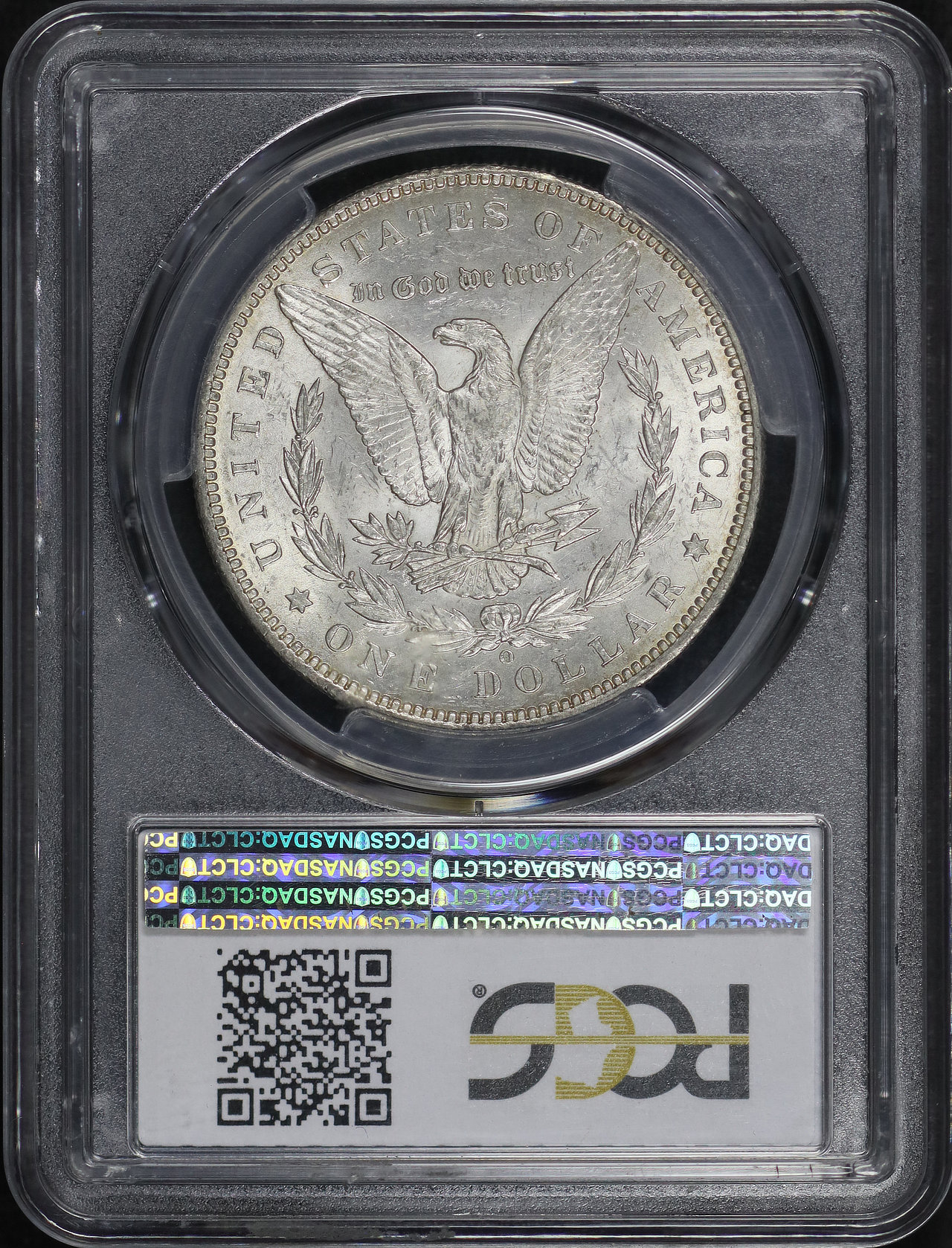 Reverse of this 1886-O Morgan Dollar PCGS MS-61