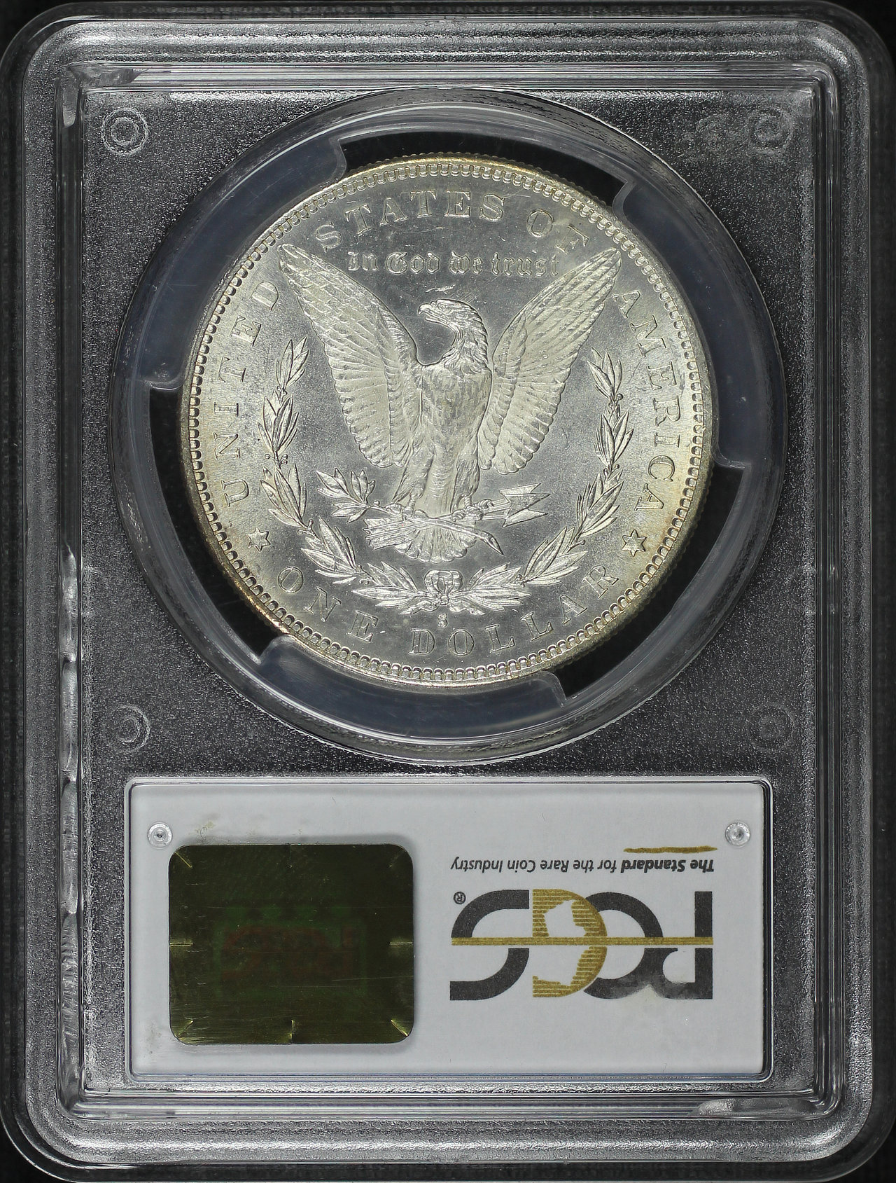 Reverse of this 1886-S Morgan Dollar PCGS MS-62