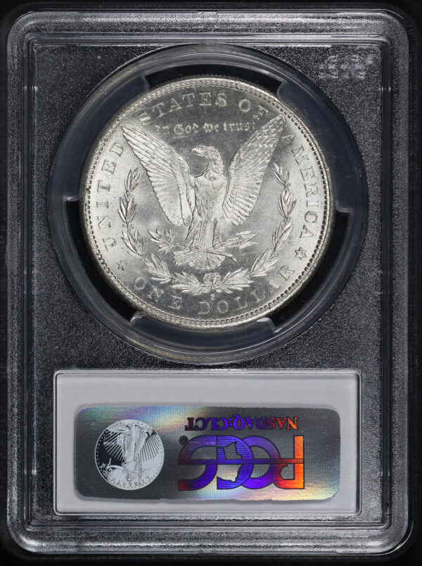 Reverse of this 1886-S Morgan Dollar PCGS MS-63