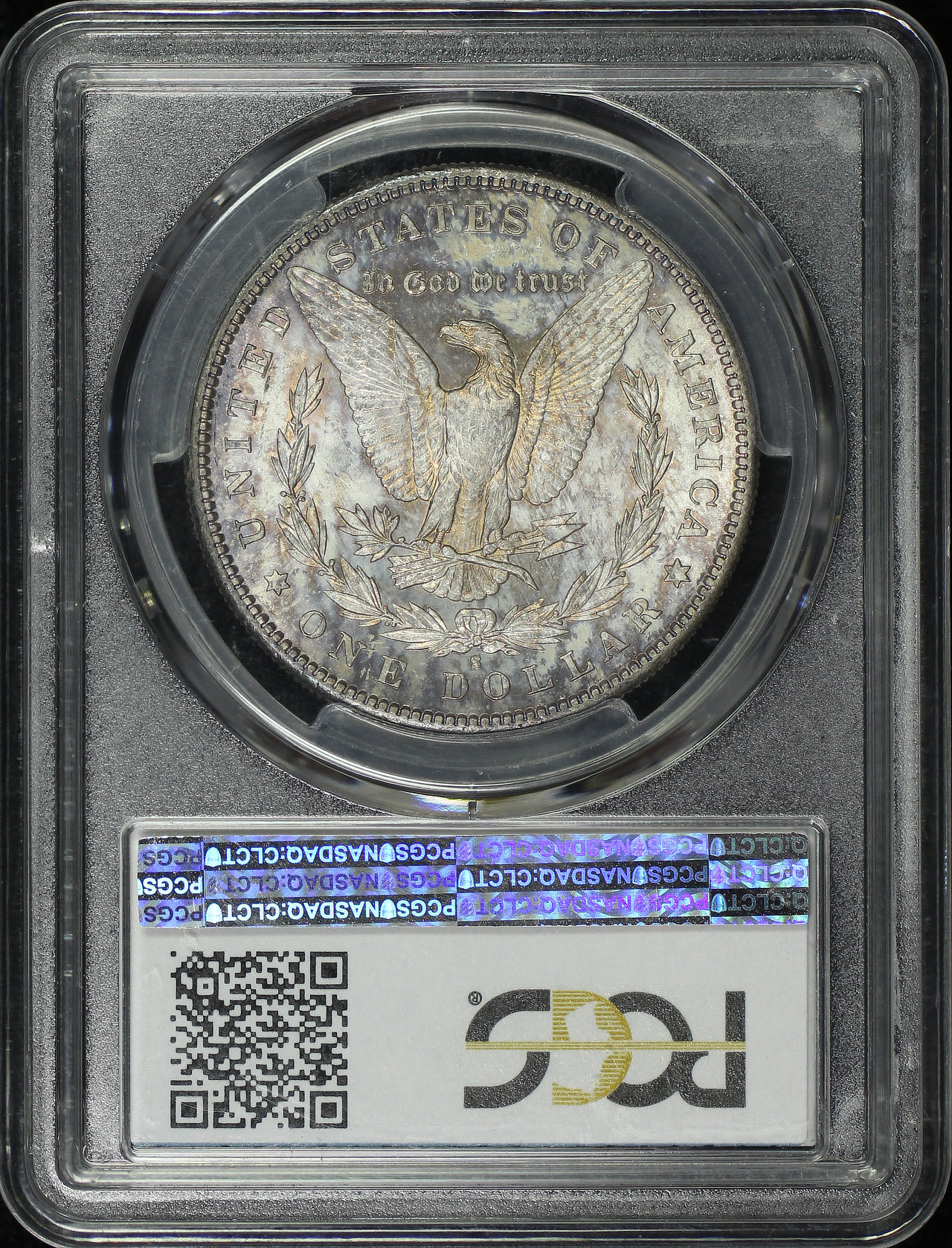 Reverse of this 1886-S Morgan Dollar PCGS MS-64