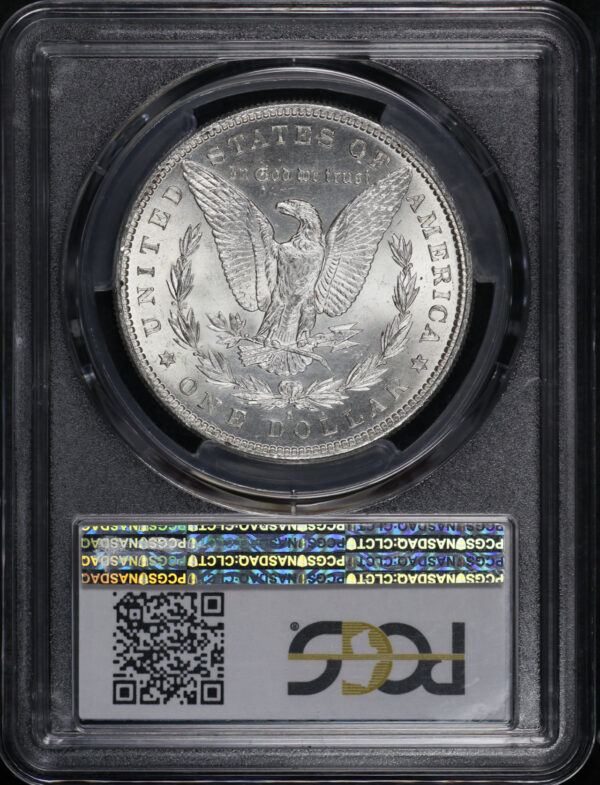 Reverse of this 1886-S Morgan Dollar PCGS MS-63