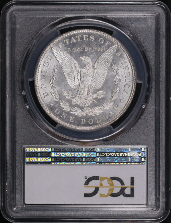 Reverse of this 1887 Morgan Dollar PCGS MS-66