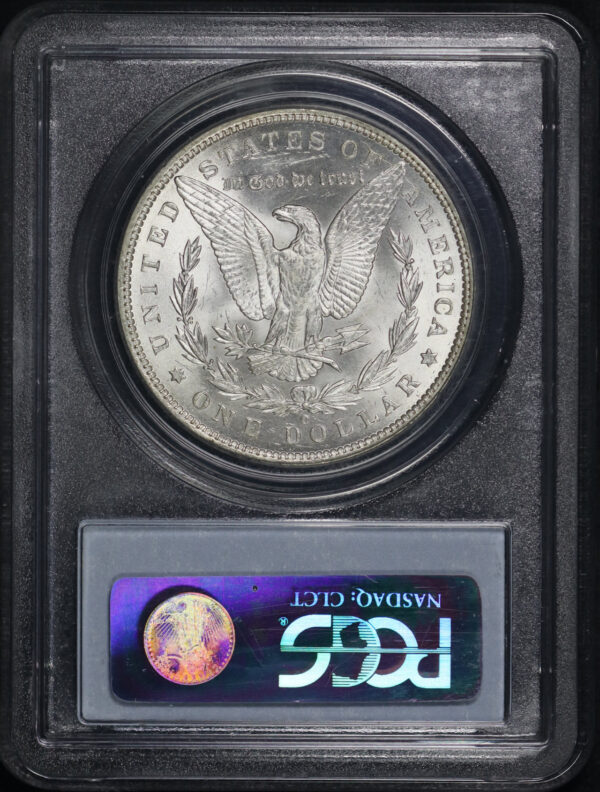Reverse of this 1887-O Morgan Dollar PCGS MS-63