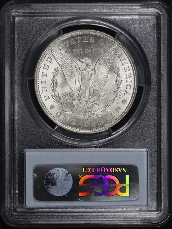 Reverse of this 1887-O Morgan Dollar PCGS MS-63