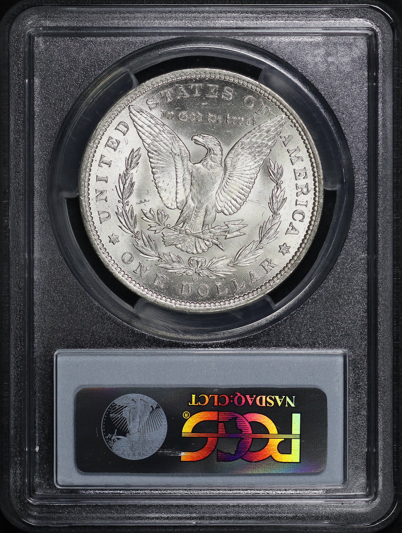 Reverse of this 1887-O Morgan Dollar PCGS MS-63