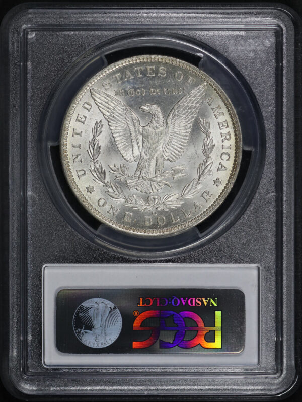 Reverse of this 1887-O Morgan Dollar PCGS MS-63