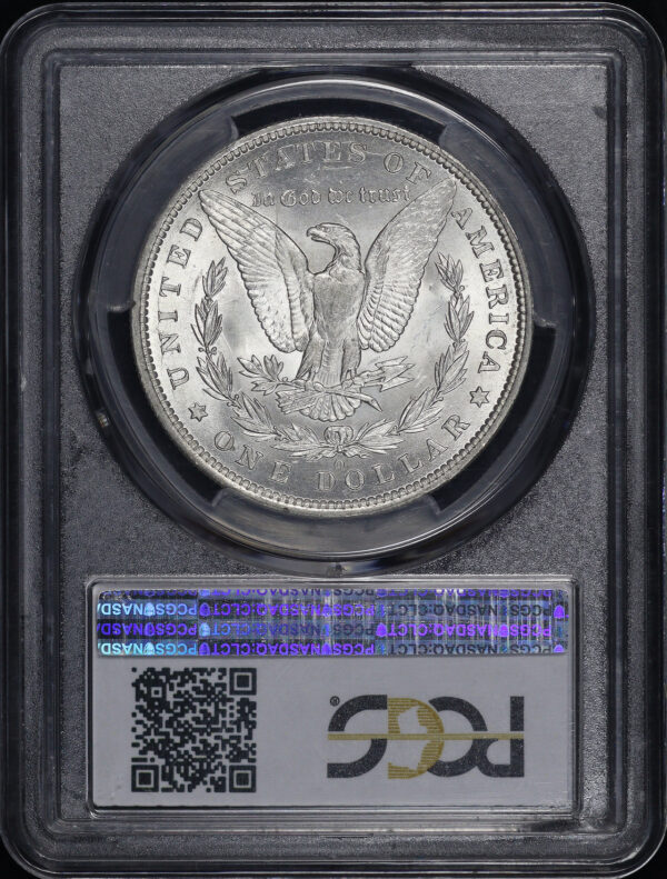 Reverse of this 1887-O Morgan Dollar PCGS MS-63