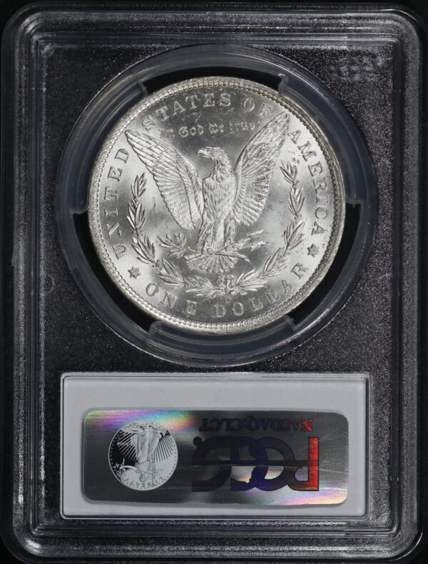 Reverse of this 1887-O Morgan Dollar PCGS MS-64+