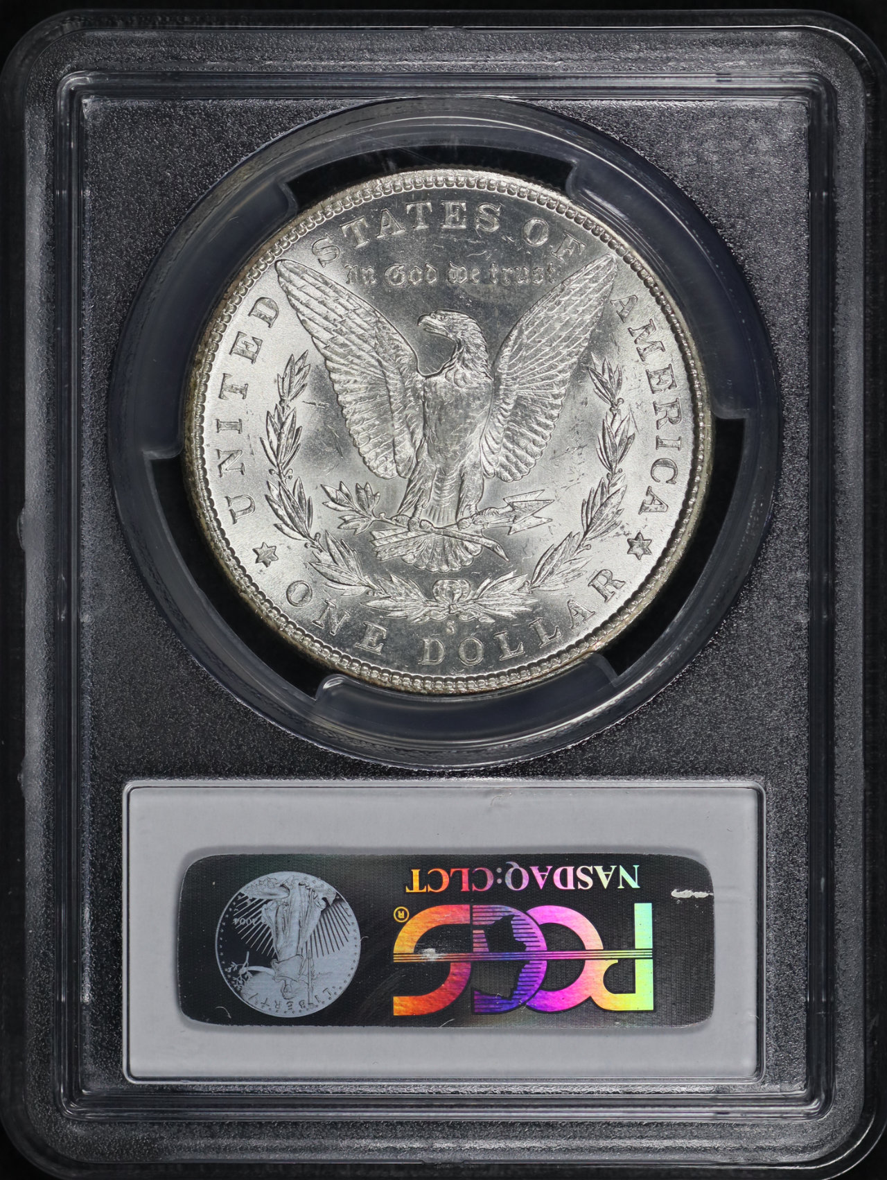 Reverse of this 1887-S Morgan Dollar PCGS MS-64
