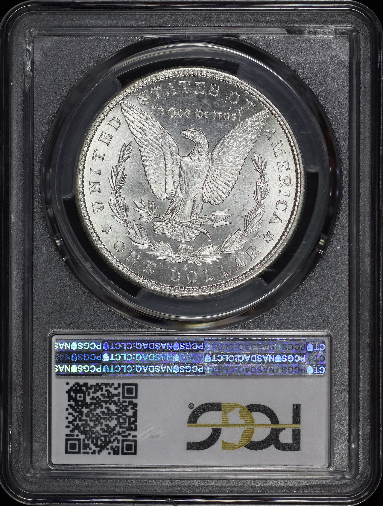 Reverse of this 1887-S Morgan Dollar PCGS MS-64