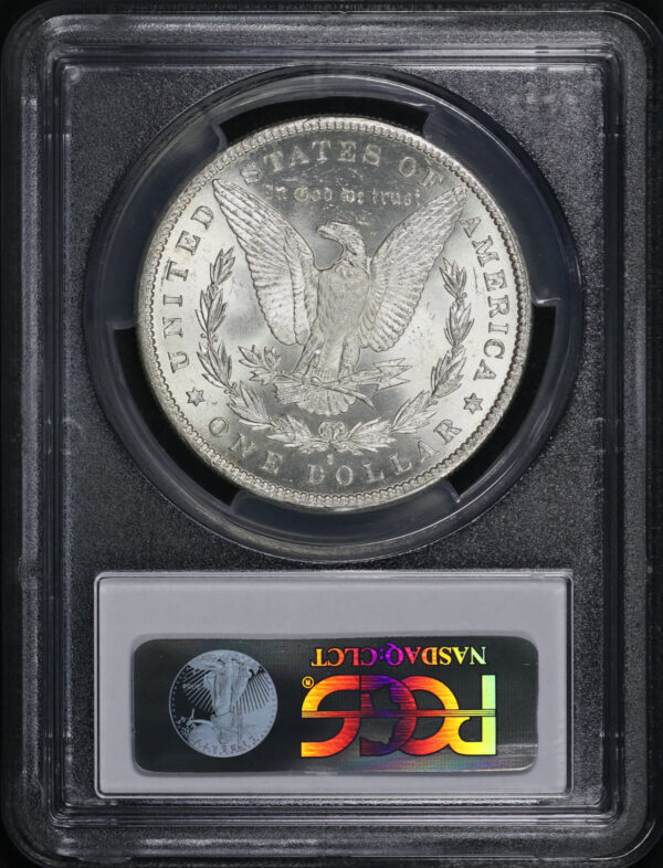 Reverse of this 1887-S Morgan Dollar PCGS MS-65