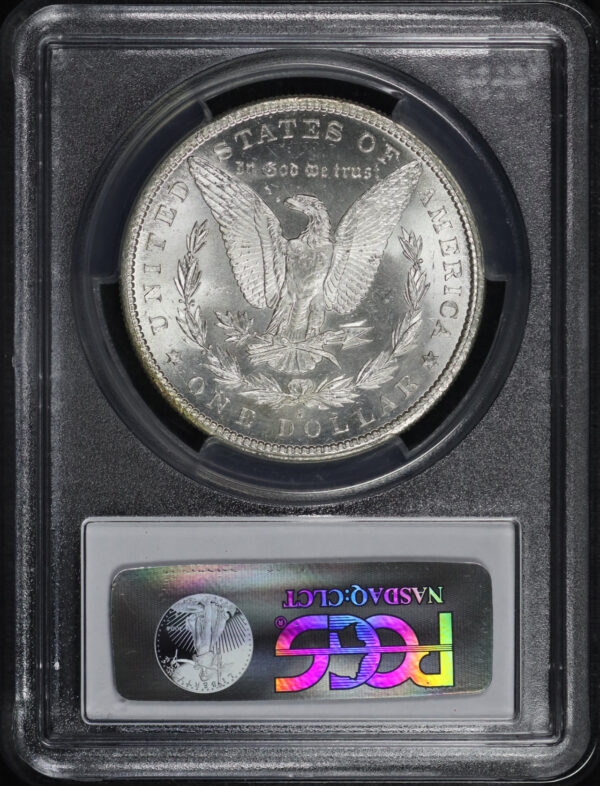 Reverse of this 1887-S Morgan Dollar PCGS MS-65
