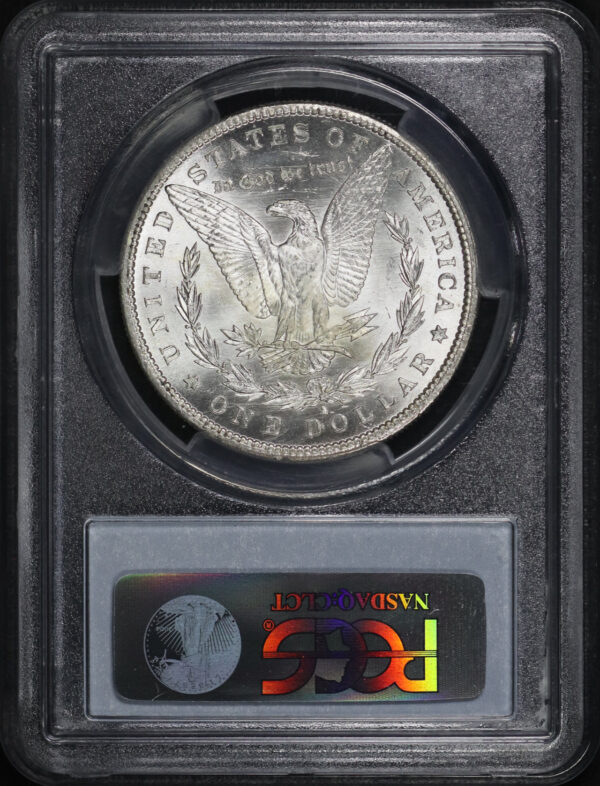 Reverse of this 1887-S Morgan Dollar PCGS MS-65