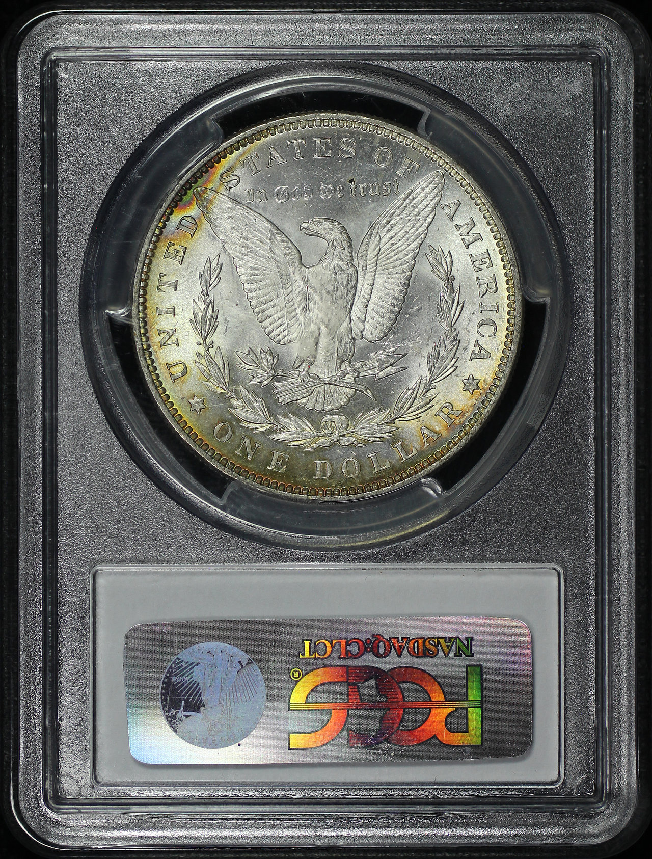Reverse of this 1889 Morgan Dollar PCGS MS-64