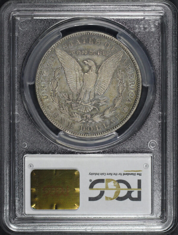 Reverse of this 1889-CC Morgan Dollar PCGS VF-35
