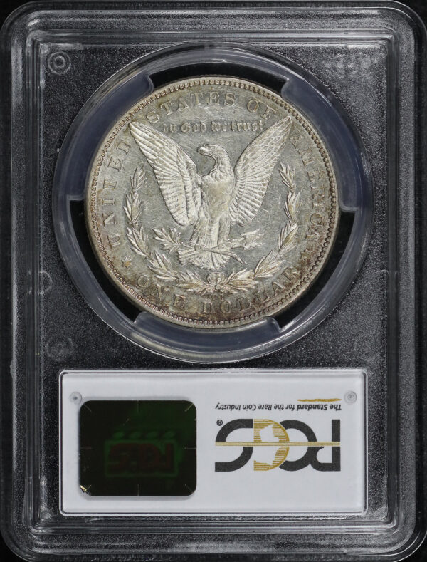 Reverse of this 1889-CC Morgan Dollar PCGS AU-50