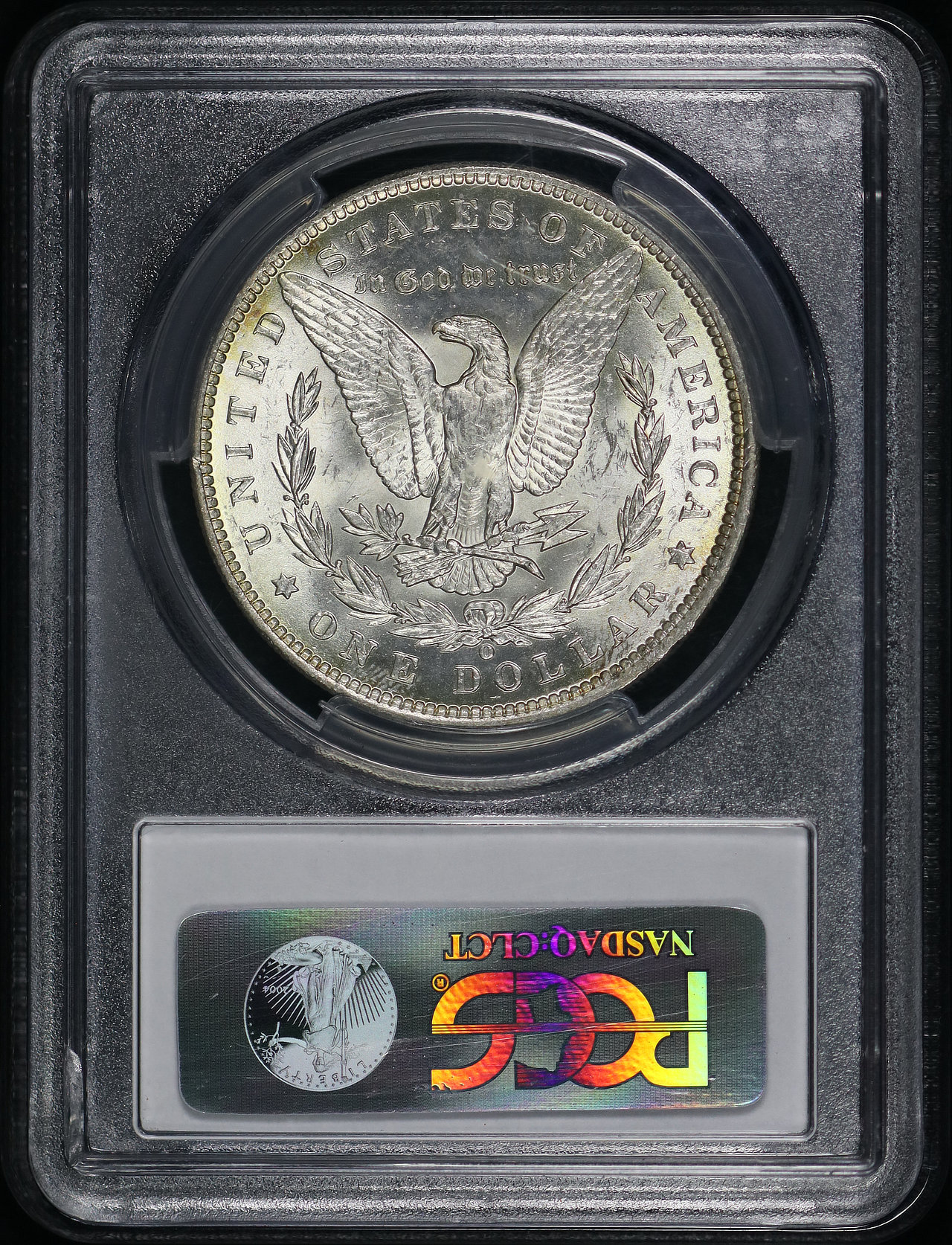 Reverse of this 1889-O Morgan Dollar PCGS MS-63