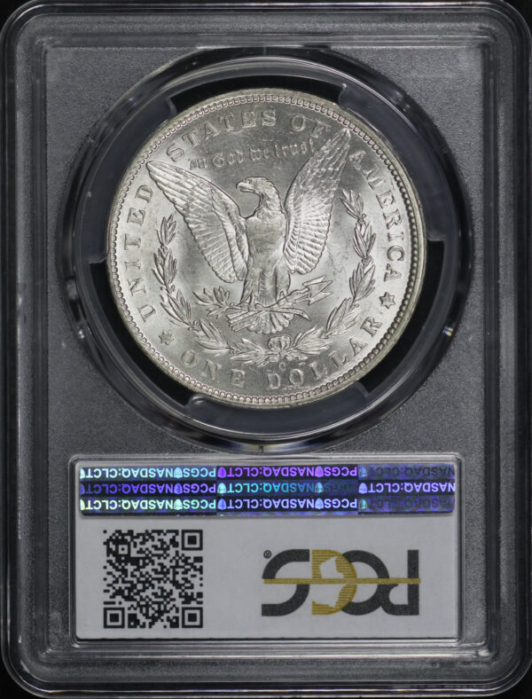 Reverse of this 1889-O Morgan Dollar PCGS MS-63