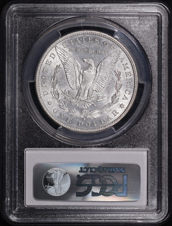 Reverse of this 1889-S Morgan Dollar PCGS AU-58