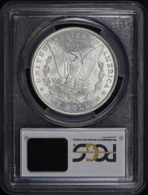 Reverse of this 1890 Morgan Dollar PCGS MS-63