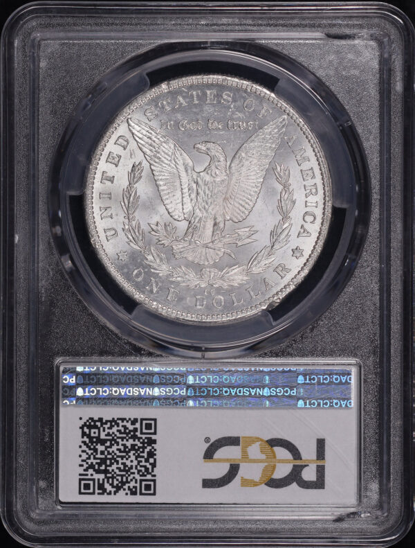 Reverse of this 1890-CC Morgan Dollar PCGS MS-63