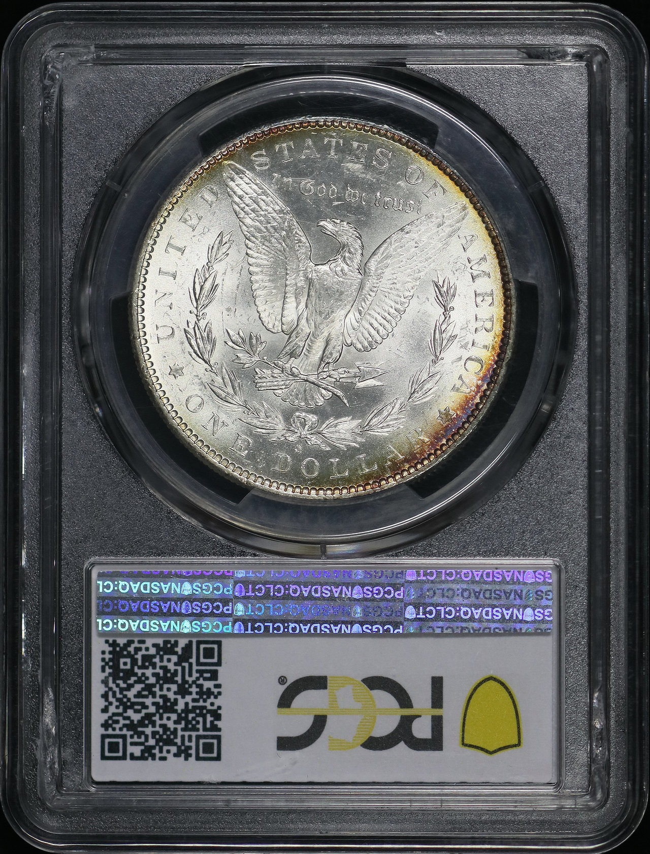 Reverse of this 1890-S Morgan Dollar PCGS MS-64