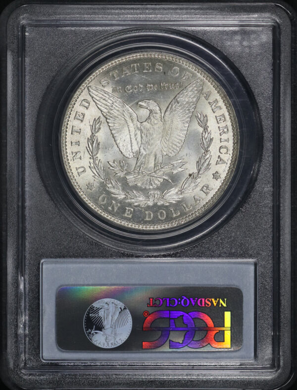Reverse of this 1891 Morgan Dollar PCGS MS-63