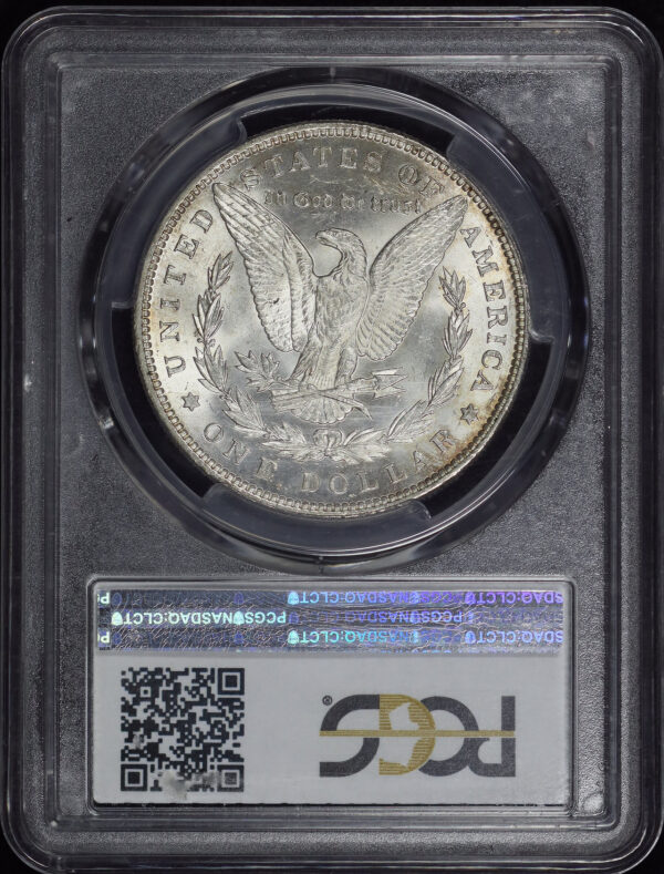 Reverse of this 1891 Morgan Dollar PCGS MS-63