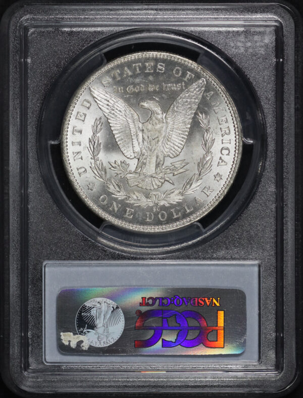 Reverse of this 1891-CC Morgan Dollar PCGS MS-63