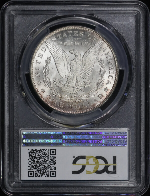 Reverse of this 1891-CC Morgan Dollar PCGS MS-64