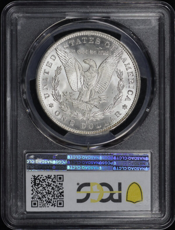 Reverse of this 1891-CC Morgan Dollar PCGS MS-65