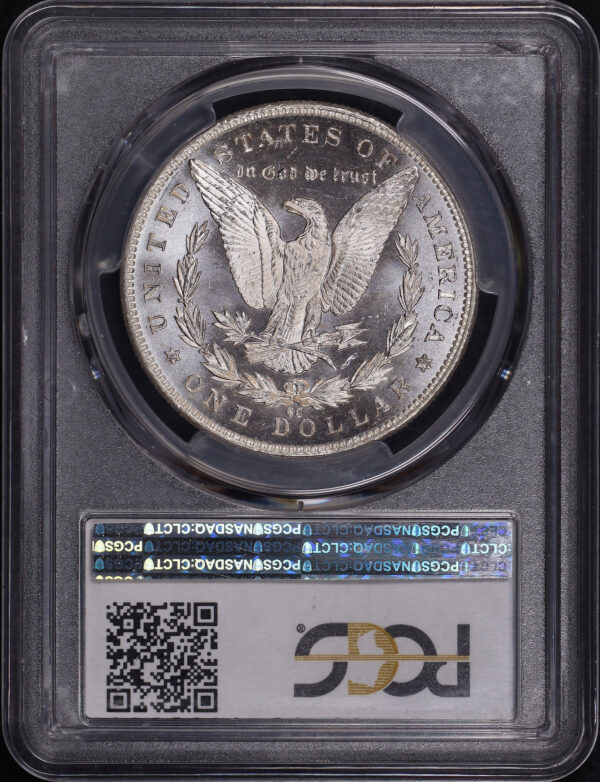 Reverse of this 1891-CC Morgan Dollar PCGS MS-65 PL