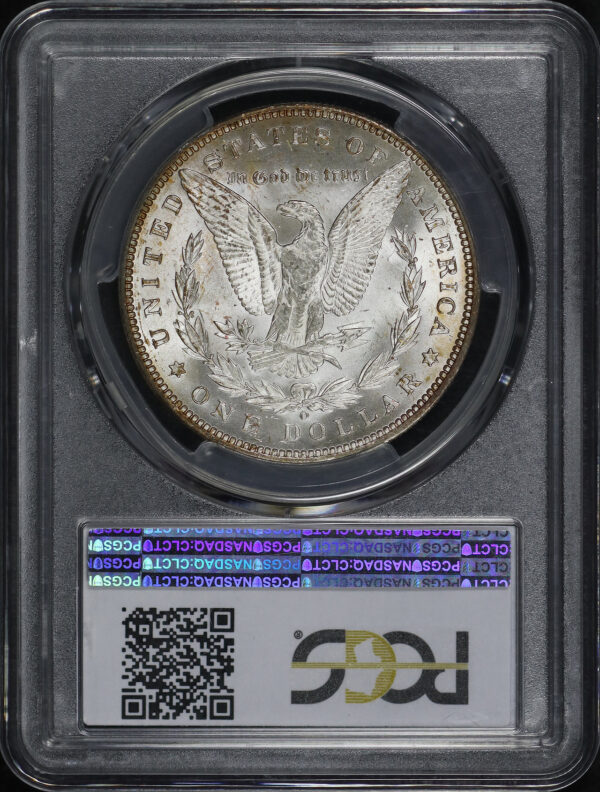 Reverse of this 1891-O Morgan Dollar PCGS MS-65