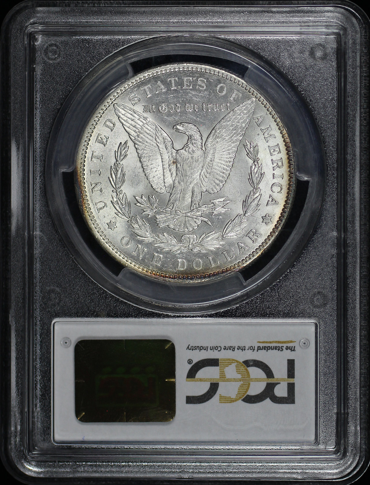 Reverse of this 1892 Morgan Dollar PCGS MS-63