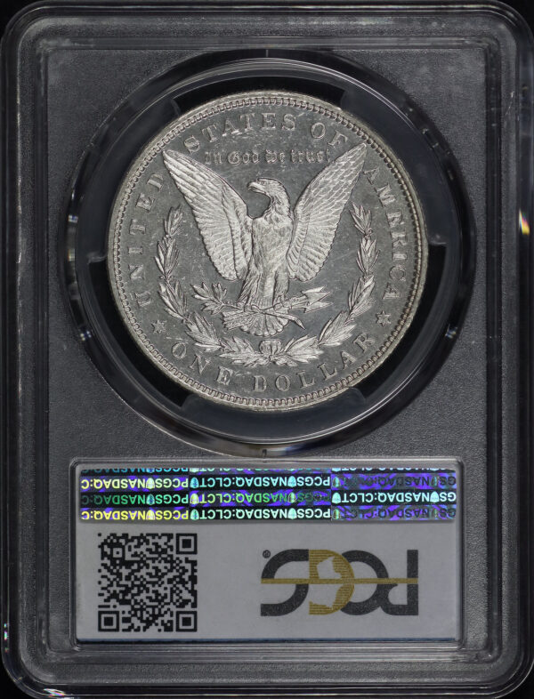 Reverse of this 1892 Morgan Dollar PCGS MS-63 PL