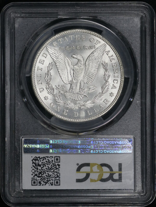 Reverse of this 1893 Morgan Dollar PCGS MS-64+