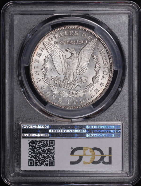 Reverse of this 1893-CC Morgan Dollar PCGS MS-62