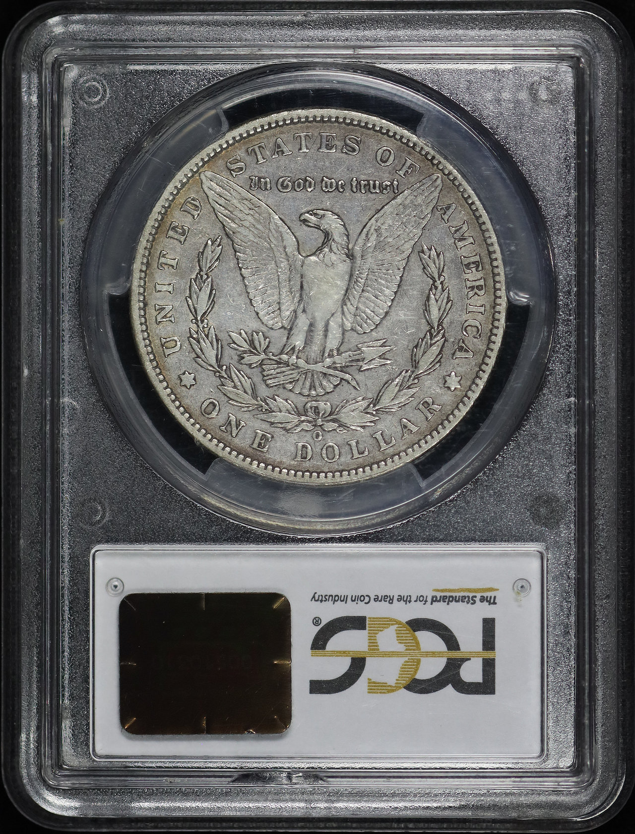 Reverse of this 1893-O Morgan Dollar PCGS VF-30