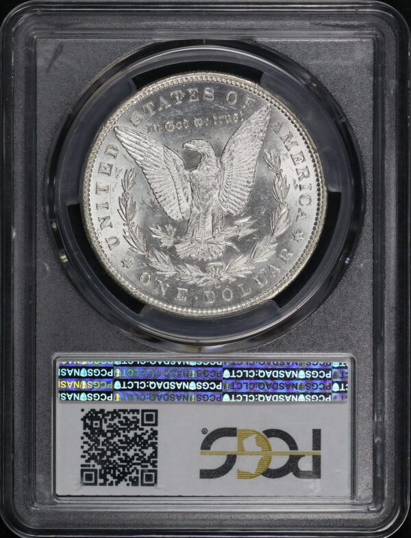 Reverse of this 1893-O Morgan Dollar PCGS MS-62