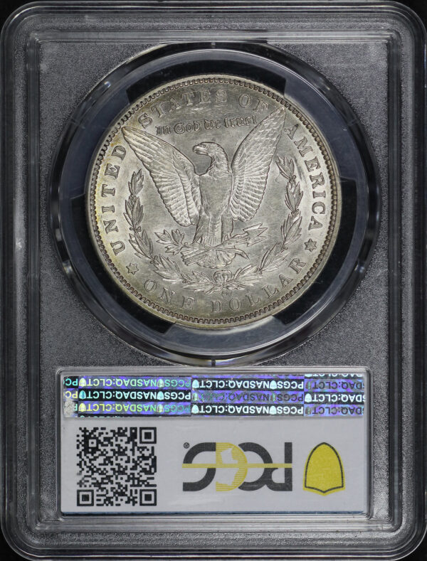 Reverse of this 1893-O Morgan Dollar PCGS AU-53