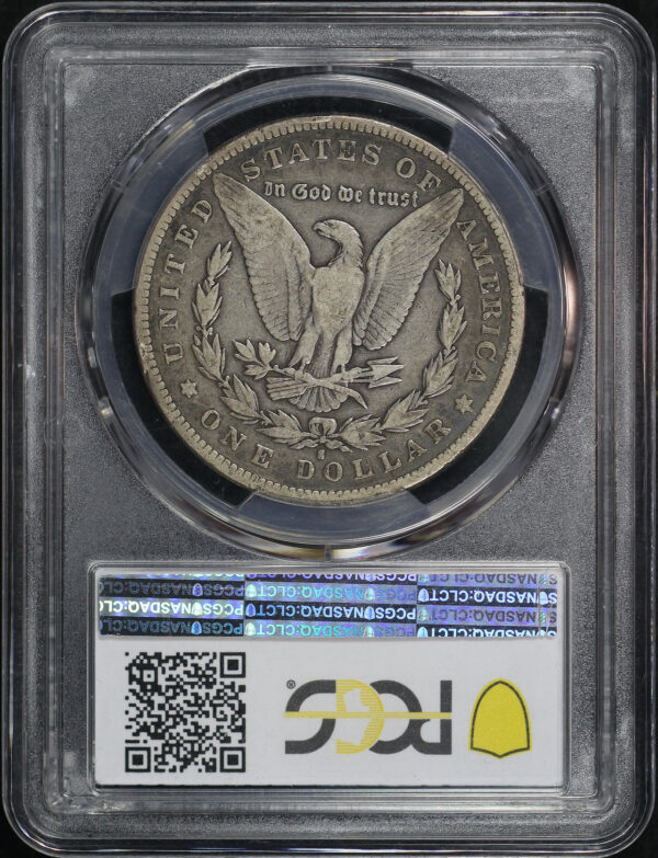 Reverse of this 1893-S Morgan Dollar PCGS F-12 CAC