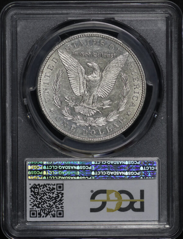 Reverse of this 1893-S Morgan Dollar PCGS AU-53